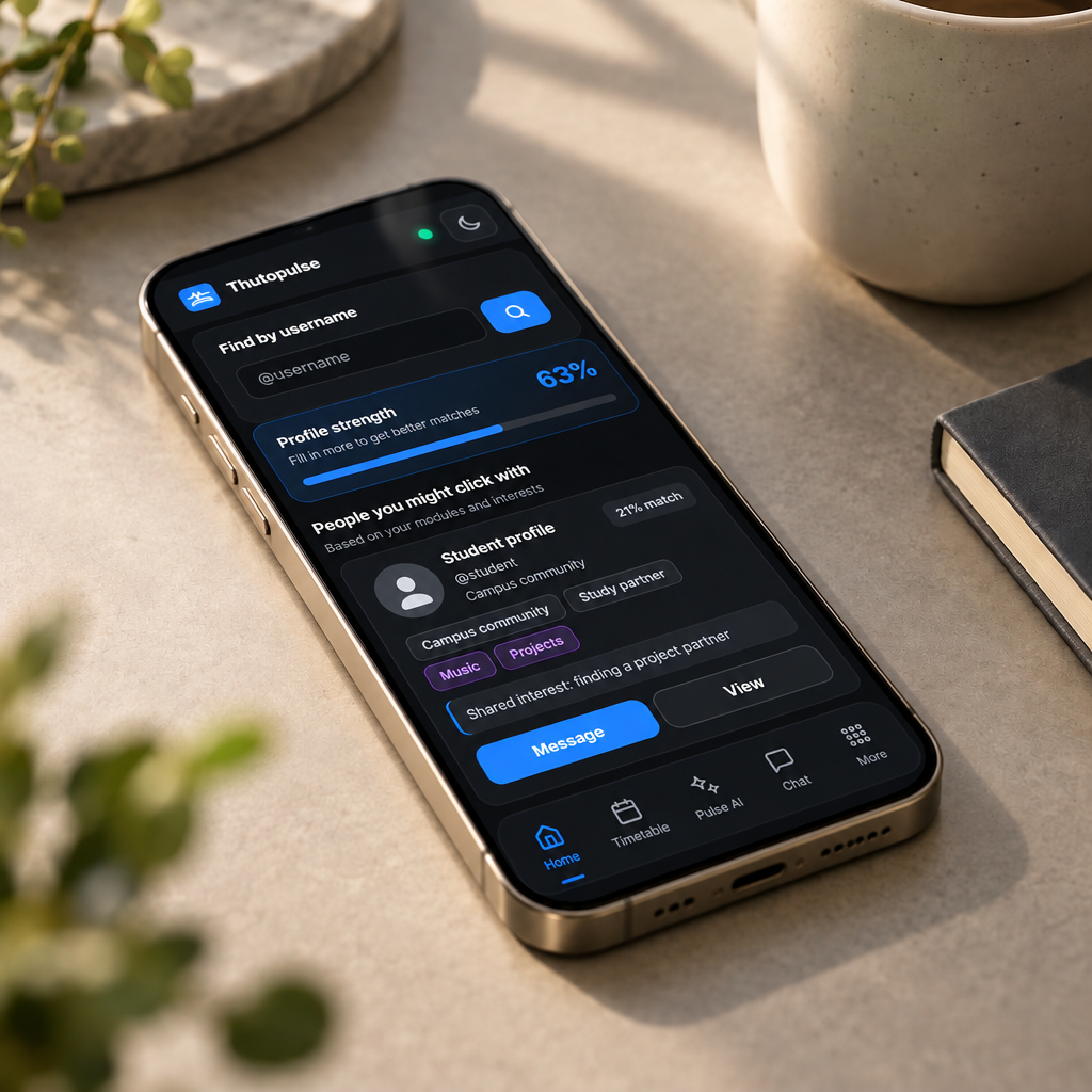 ThutoPulse Dashboard